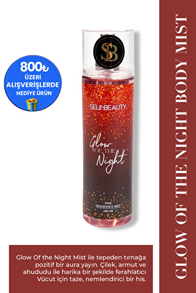 SELİNBEAUTY Glow Of The Night Body Mist 200 ml