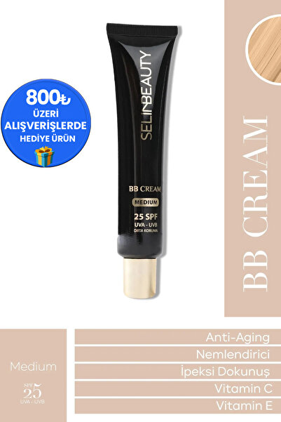 SELİNBEAUTY BB Cream Medium SPF25 40 ML