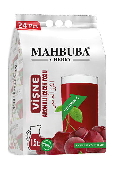 Mahbuba Vişne Aromalı Soğuk Toz Içecek 24x11.2gr