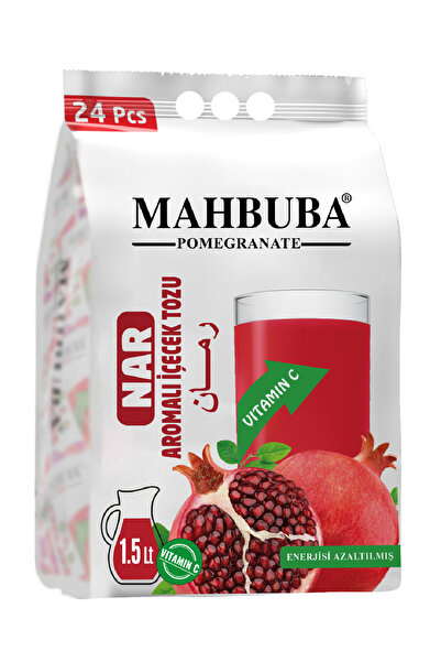 Mahbuba Nar Aromalı Soğuk Toz Içecek 24x11.2gr