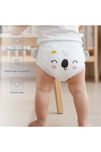 Babyjem Soft Alıştırma Külodu Beyaz 3 Yaş