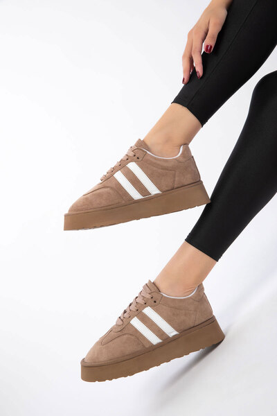 SOHO Mink Suede Women's Sneaker 21222