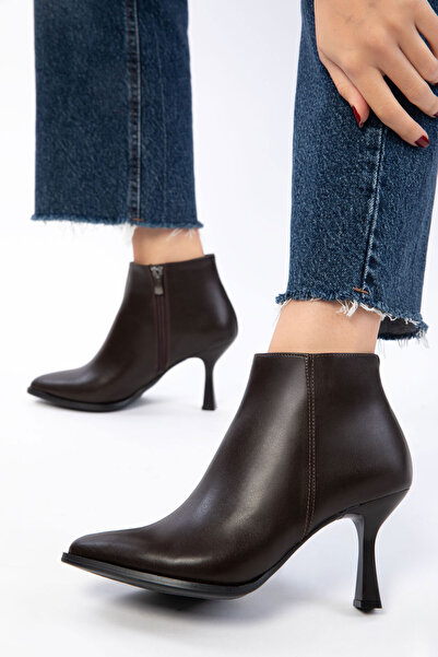 SOHO أحذية وجزم نسائية بنية اللون 17525