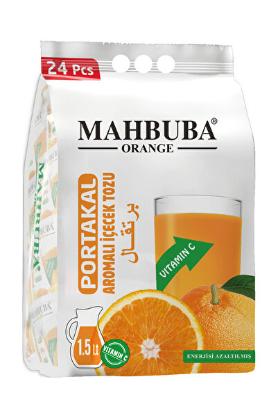 Mahbuba Portakal Aromalı Soğuk Toz Içecek 24x11.2gr