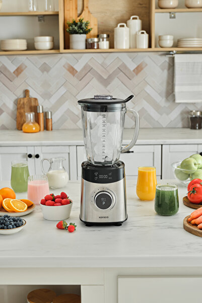 Karaca Μπλέντερ Smoothie Inox 1800 W - Ψηφιακή οθόνη
