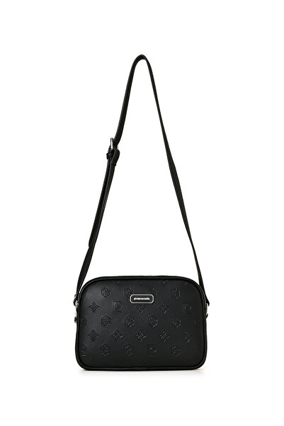 Pierre Cardin Black Large Floater Women's Crossbody Bag 05Po22Y1536