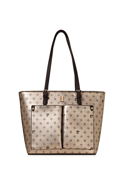 Pierre Cardin Gold Monogram Women's Shoulder Bag 05Po25K2525