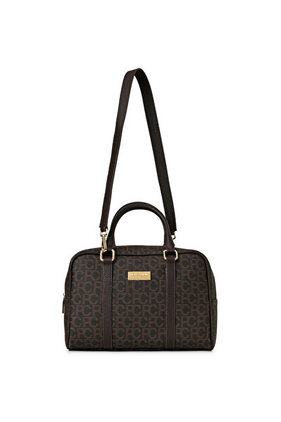 Pierre Cardin Kahve Büyük Alfabe Kadın Omuz Cantası 05PO22Y1557