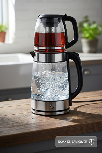 Sinbo - Stm-5848 Electric Glass Tea Maker 1500 W