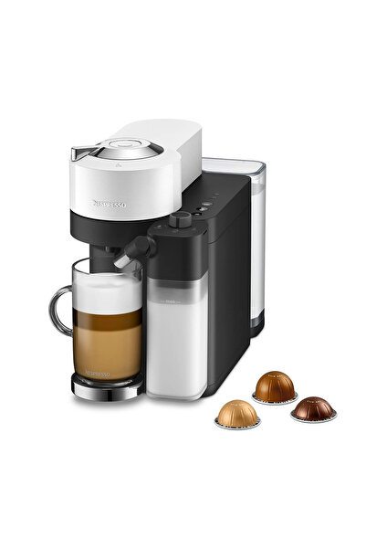 Nespresso Vertuo Lattissima GDV5 Capsule Coffee Machine, Automatic Milk System, 1.6 L, White