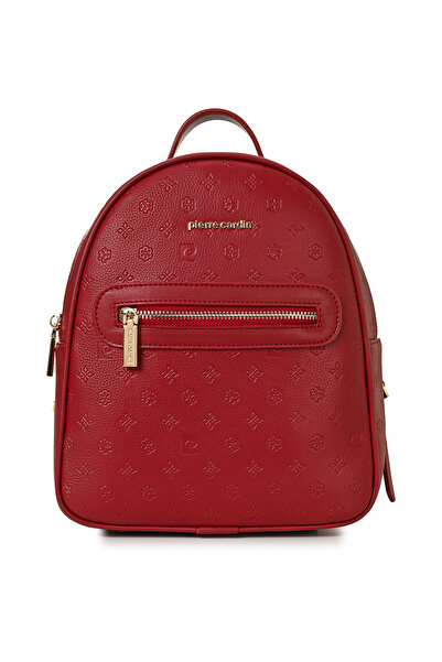 Pierre Cardin Red Floater Women's Backpack 05Po22Y1541
