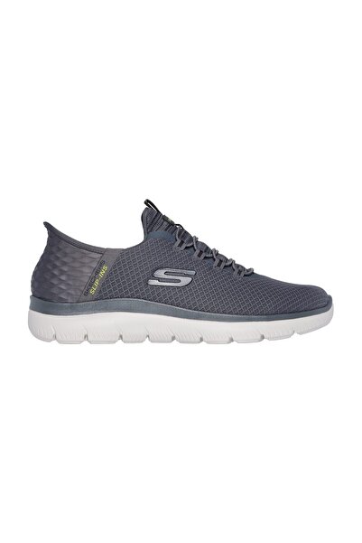 SKECHERS Šedé pánské tenisky Summits Slip-ins - 232457 Char