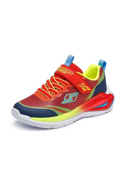 SKECHERS TRI-NAMICS 2.0 Büyük Erkek Çocuk Kırmızı Işıklı Spor Ayakkabı 401661L RDMT