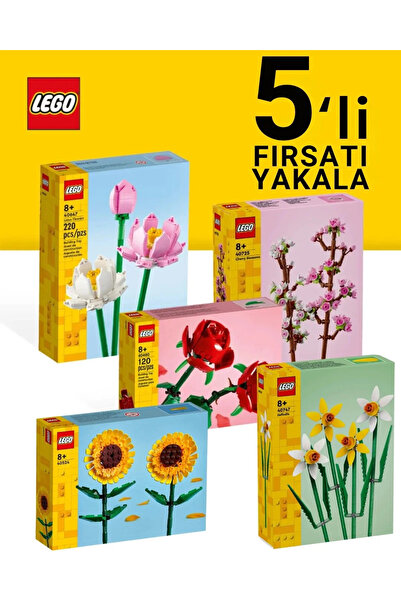 LEGO 5'li Çiçek Seti - Icons