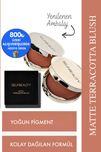 SELİNBEAUTY Matte Terracota Blush