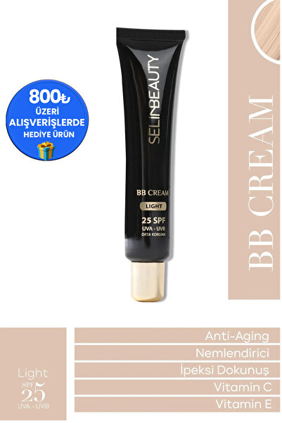 SELİNBEAUTY Bb Cream Light Spf25 40 ml