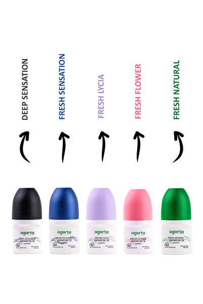 Agarta Ter Kokusu Önleyici 24 Saat Etkili Beyazlatıcı Erkek Fresh Sensatıon Roll-on 50 ml