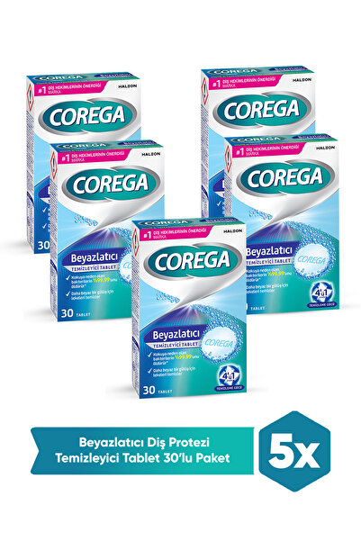 Corega Proguard & Ortodontik Diş Apareyi Temizleyici Tablet 150 Adet (30X5)