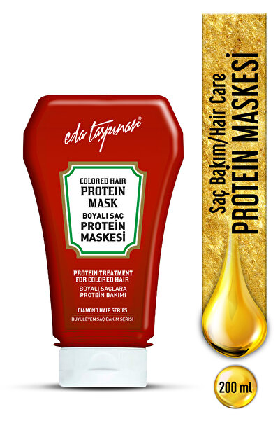 Eda Taşpınar Saç Ketchup Boyalı Saç Protein Maskesi & Kremi 200ml (EGY0003)
