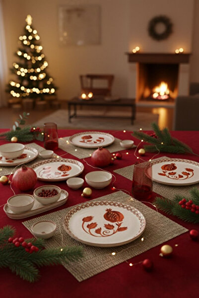 Kütahya Porselen 14 Parça 6 Kişilik Kahvaltı Takımı Ottoman Elegance