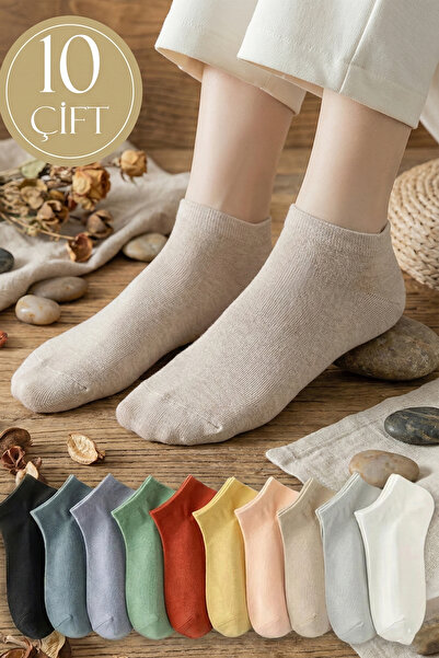 BGK 10 пар бавовняних жіночих кольорових шкарпеток
