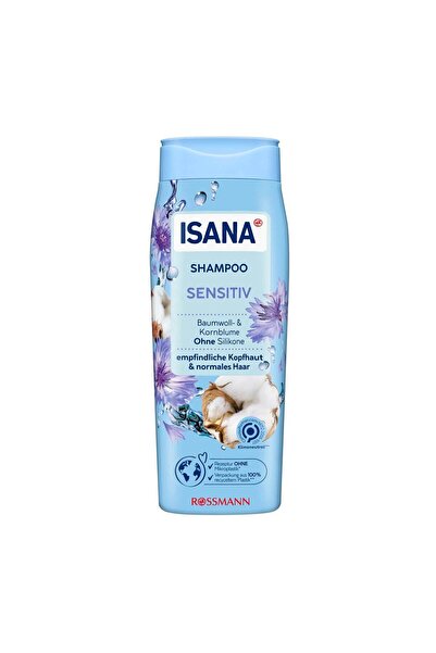 ISANA 300 ml Cotton Blue Shampoo St. John's Wort