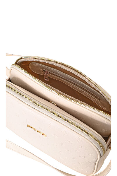 Pierre Cardin Ecru Floater Women's Crossbody Bag 05Po22Y1536