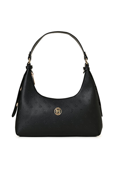 Pierre Cardin Black Print Women's Shoulder Bag 05Po22K1596