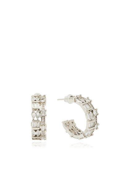 Network Silver Kadın Küpe