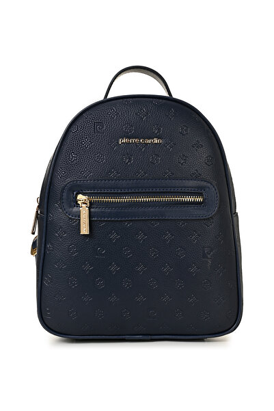 Pierre Cardin Navy Blue Floater Women's Backpack 05Po22Y1541
