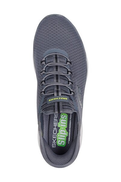 SKECHERS Šedé pánské tenisky Summits Slip-ins - 232457 Char