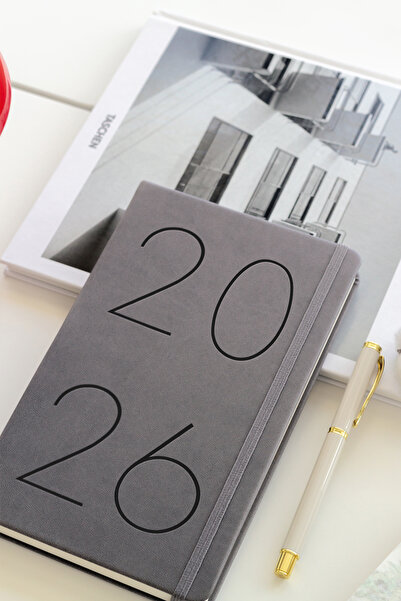 Matt Notebook 2026 Έτος 13x21 cm Ημερολόγιο Καπνιστό