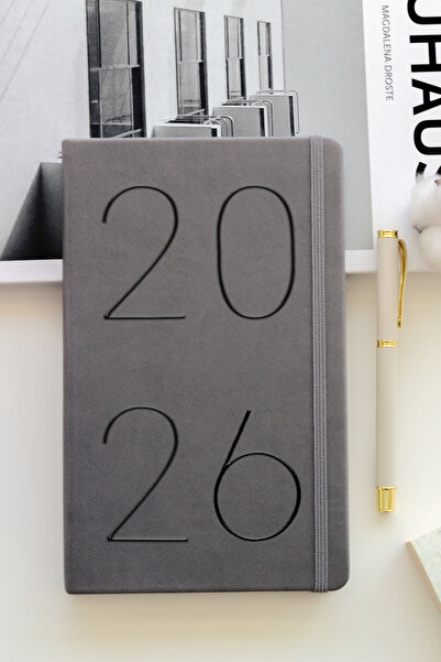 Matt Notebook 2026 Έτος 13x21 cm Ημερολόγιο Καπνιστό