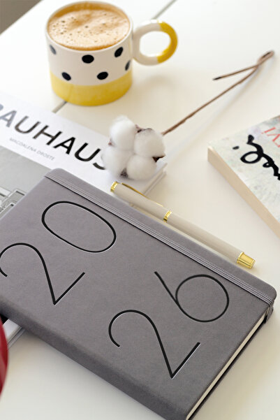 Matt Notebook 2026 Έτος 13x21 cm Ημερολόγιο Καπνιστό