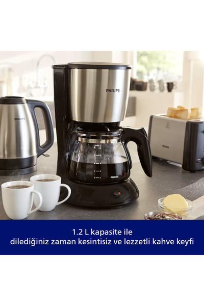 Philips HD7462/20 Filter Coffee Machine Daily Collection Steel