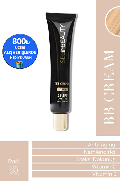 SELİNBEAUTY Bb Cream Dark Spf25 40 ml