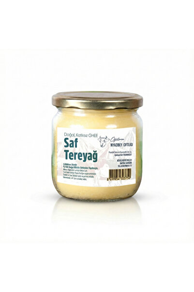 NiyaziBey Çiftliği Sadeyağ 330 Gr . Ghee, Saf Tereyağ, Sarıyağ ,sade Doğal Ka...
