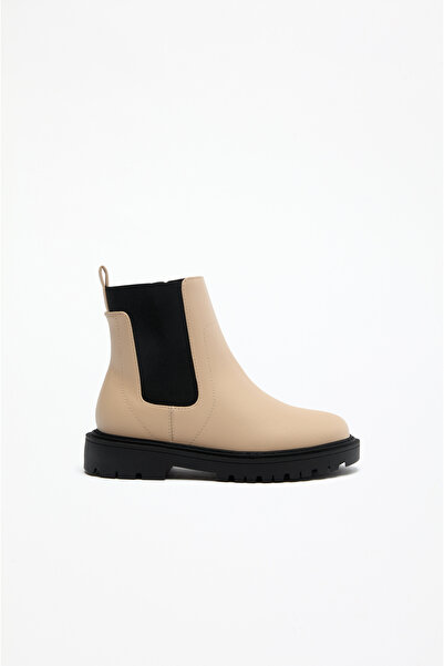 LEFTIES KIDS Kontrastowe botki Chelsea