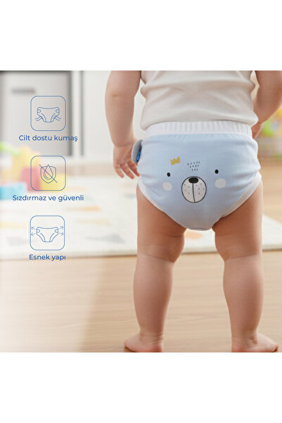 Babyjem Soft Alıştırma Külodu Mavi 2 Yaş