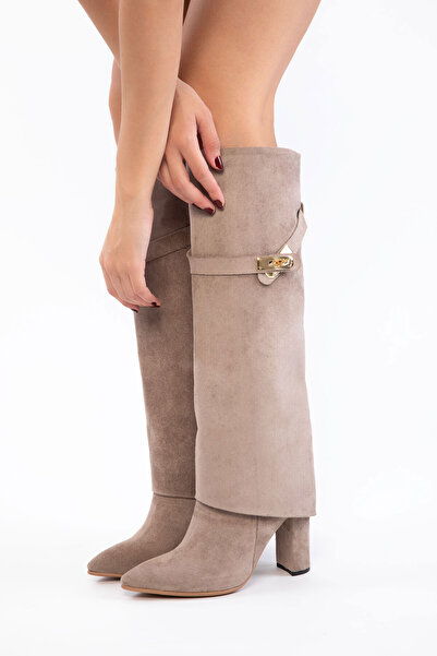 SOHO Nerz Wildleder Damenstiefel & Stiefeletten 21216