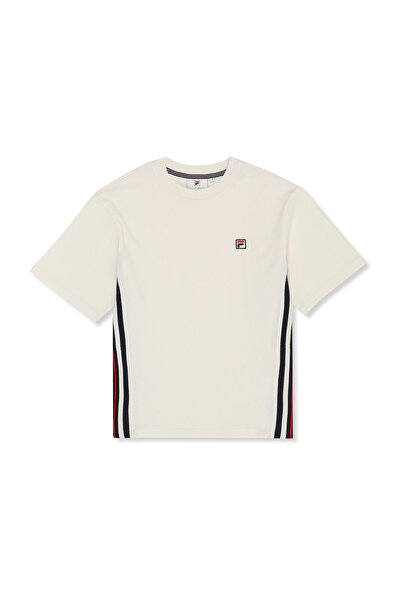 Fila SERRETTA φαρδύ μπλουζάκι με κορδόνια σε στυλ heritage