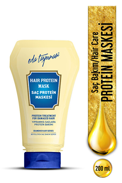 Eda Taşpınar Saç Bakım Mayonezi Protein Maskesi, Sen de Büyüle Herkesi!, 200 ml