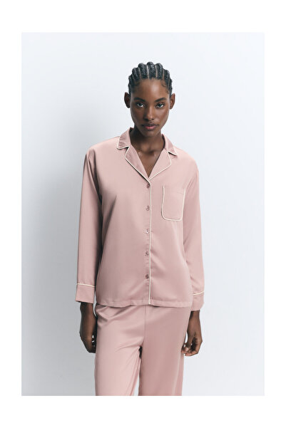 LEFTIES ЖІНОЧА ПІЖАМА АТЛАСНА СОРОЧКА M/L ШТАНИ L