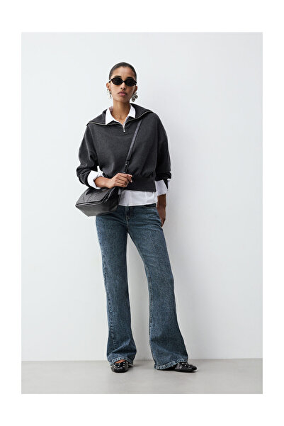 LEFTIES Woman Comfort Bootcut Knit Pants