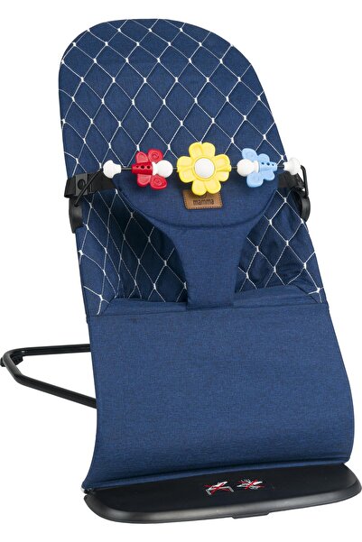 Mamma Smile Cotton Sallanır Üç Kademeli Ana Kucağı ( Oyuncak Aparatı Ve Seyahat Çantası )