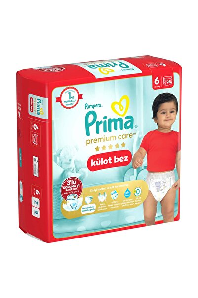 Prima Premium Care Külot Bez 6 Numara 28 Adet Bebek Bezi