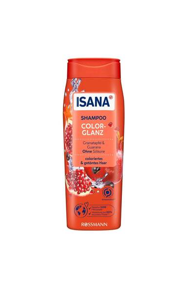 ISANA Pomegranate and Guarana Shampoo - 300 ml