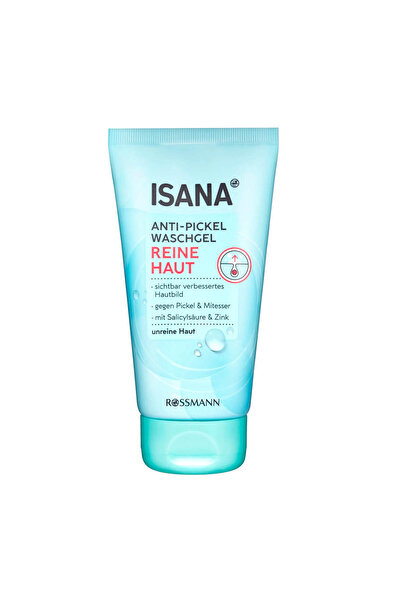 ISANA Yüz Yıkama Jeli Sebum Üreten Cilde Özel Salisilik Asit & Çinko 150 ml
