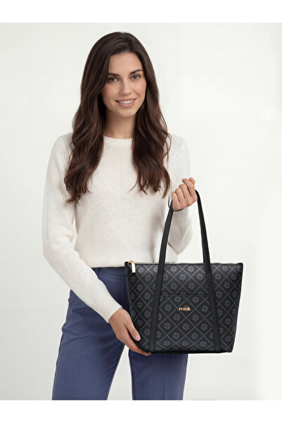 Fossil Black Women's Hand and Shoulder Bag 05Fd25K510