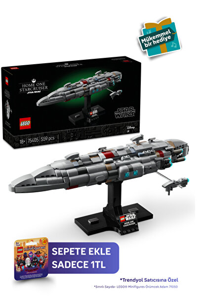 LEGO ® Star Wars: Jedi’ın Dönüşü Home One Starcruiser 75405 - Yetişkinler için Model Yapım Seti (559P)